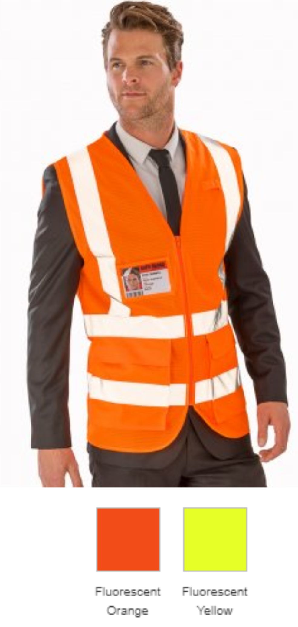 Result RS479 Executive Coll Mesh Safety Vest